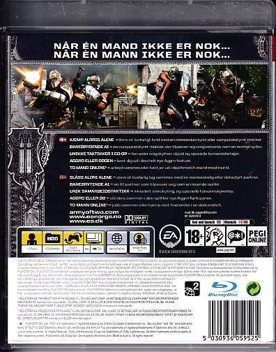 Army of Two - PS3 (B Grade) (Genbrug)